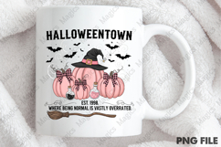 Halloweentown EST 1998 Pink Pumpkin Png Product Image 4