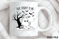 Halloween Ghost Talk Spooky to Me Png Product Image 4