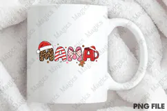 Pink Christmas Mama Png, Merry Mama Png Product Image 4