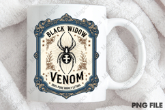 Vintage Halloween Potion Label PNG Product Image 4