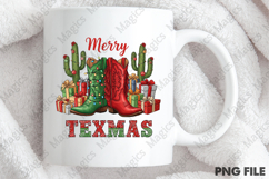 Merry Texmas Christmas Png Sublimation Product Image 4
