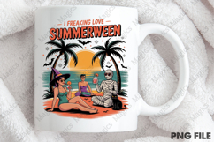 I Freaking Love Summerween PNG Product Image 4