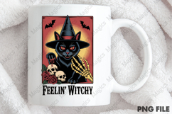 Feelin' Witchy Png,,Cats Crazy Png Product Image 4