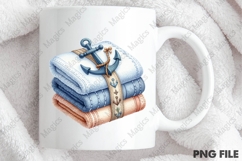 Watercolor Nursery Decor | Ocean Nursery Product Image 4