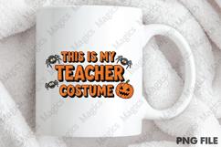 This Is My Teacher Costume Png, Teacher Sublimation Product Image 4