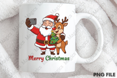Christmas Santa Reindeer PNG Product Image 4