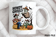 Howdy Ghouls Png, Ghost Halloween Png Product Image 4