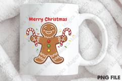 Gingerbread Man Christmas Png Product Image 4