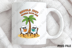 Funny Summerween Ghouls Want Some Sun Product Image 4