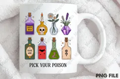 Pick Your Poison Png,Spooky Season Png Product Image 4