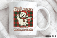 Boo Coffee Christmas Ghost Png Product Image 4