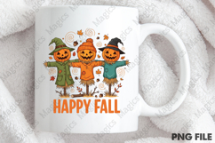 Happy Fall Yall Sweatshirt, Fall Pumpkin Product Image 4