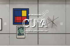 Cuya - Modern Sophisticated Sans Serif Typeface Product Image 1