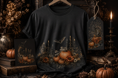 Gothic Halloween Edges 1 PNG Clipart Set Product Image 4