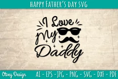 Happy Father's Day SVG | Happy Father's Day Cricut File Product Image 2