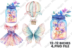 Pastel Whimsical Clipart Product Image 1