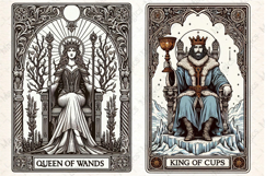 Christmas Tarot Card PNG Files Product Image 1