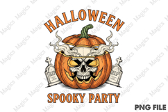 Halloween Spooky Party Png Product Image 2