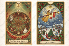 Christmas Tarot Card PNG Files Product Image 1