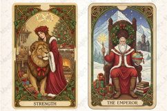Christmas Tarot Card PNG Files Product Image 1