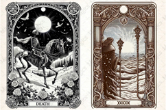 Christmas Tarot Card PNG Files Product Image 1