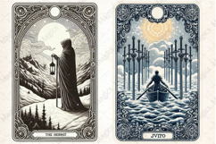 Christmas Tarot Card PNG Files Product Image 1