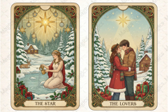 Christmas Tarot Card PNG Files Product Image 1