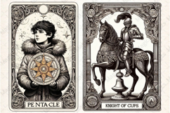Christmas Tarot Card PNG Files Product Image 1