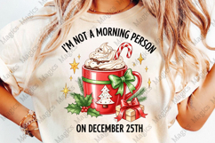 Funny Christmas Sarcastic Coffee Png Product Image 1