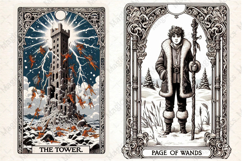 Christmas Tarot Card PNG Files Product Image 1