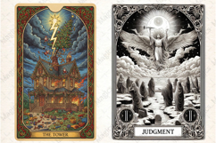 Christmas Tarot Card PNG Files Product Image 1