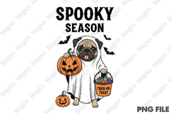 Cute Ghost Dog PNG Product Image 2