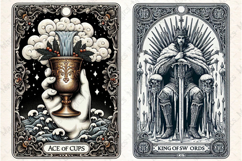 Christmas Tarot Card PNG Files Product Image 1