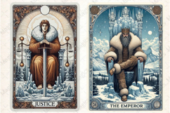 Christmas Tarot Card PNG Files Product Image 1