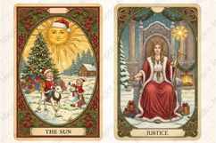 Christmas Tarot Card PNG Files Product Image 1