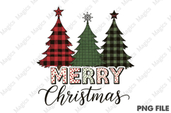 Merry Christmas Tree Png Product Image 1