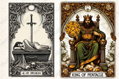 Christmas Tarot Card PNG Files Product Image 1
