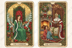 Christmas Tarot Card PNG Files Product Image 1