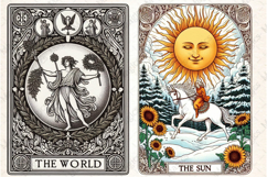 Christmas Tarot Card PNG Files Product Image 1