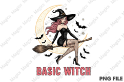 Halloween Basic Witch PNG Product Image 2