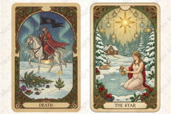 Christmas Tarot Card PNG Files Product Image 1