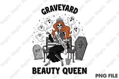 Graveyard Beauty Queen Png Product Image 2