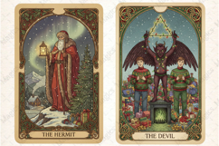 Christmas Tarot Card PNG Files Product Image 1