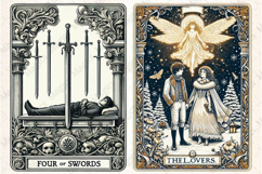 Christmas Tarot Card PNG Files Product Image 1