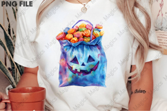 Hand Drawn Cute Halloween Sublimation PNG Product Image 2