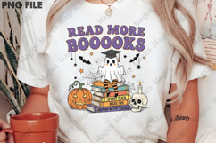 Halloween Teacher Read More Book PNG Product Image 1