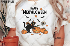Halloween Black Cat PNG Product Image 2