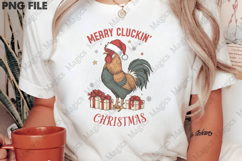Merry Cluckin&#039; Christmas PNG Product Image 2