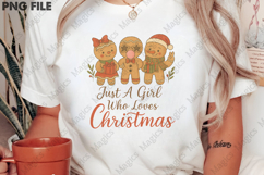 Just A Girl Who Loves Christmas Png Product Image 2