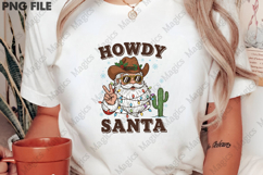 Howdy Santa Sublimation Png Product Image 2